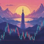 Graphique haussier Solana avec logo et mention ETF Bitwise