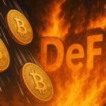 Le Bitcoin crash à cause des degen de la defi !