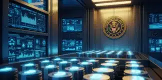 Bitcoin : Les États-Unis confirment leur stratégie de réserve et conservent les actifs saisis Illustration de la Réserve Stratégique de Bitcoin des États-Unis conservant les actifs saisis au lieu de les vendre.